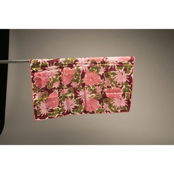 Vintage Vera 1970s Floral Silk Head Scarf - Picture 3 of 11